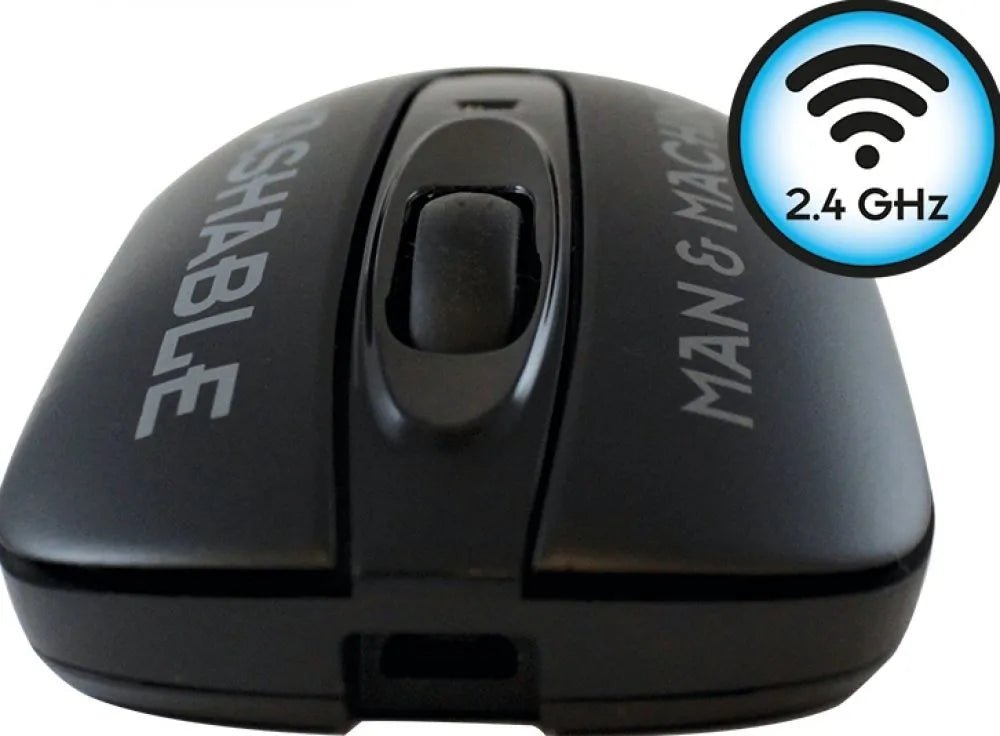 C Mouse Draadloos (wit/zwart) - compudent