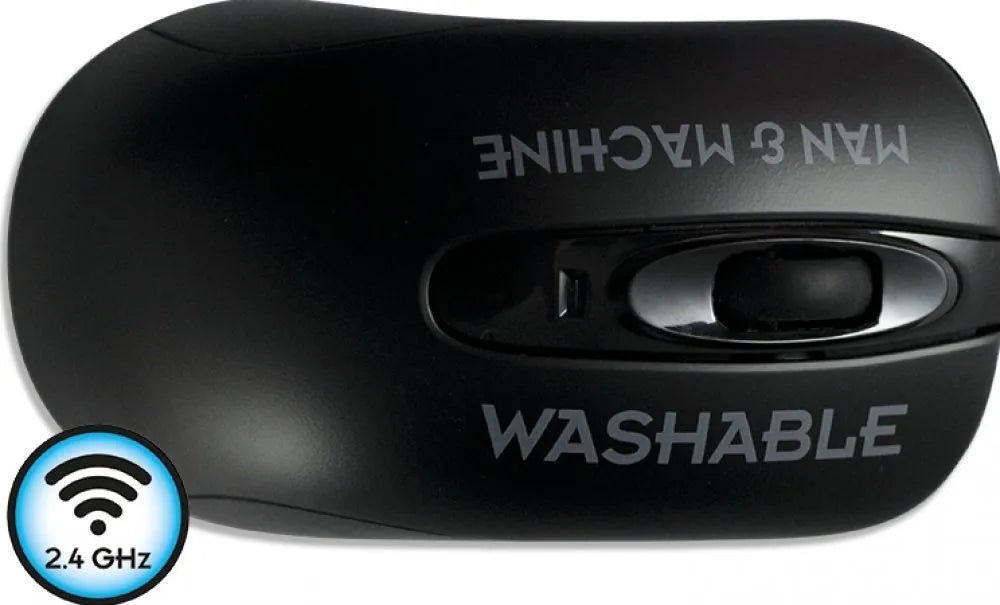 C Mouse Draadloos (wit/zwart) - compudent