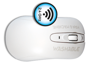 C Mouse Draadloos (wit/zwart) - compudent